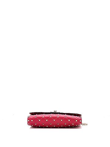 Valentino Garavani Rockstud Spike Wallet on Chain Quilted Leather Small (view 2)