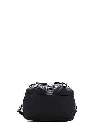 Prada Double Front Pocket Backpack Tessuto Small (view 2)