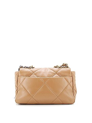 Chanel 19 Flap Bag Quilted Leather Medium (view 2)