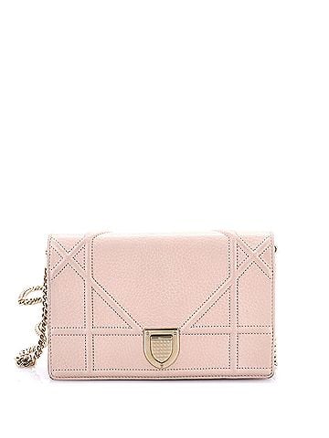 Christian Dior Diorama Wallet on Chain Leather (view 1)