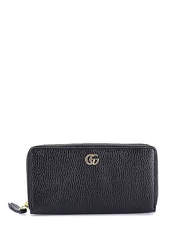 Gucci GG Marmont Zip Around Wallet Leather (view 1)