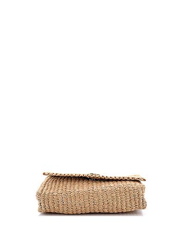 Saint Laurent Classic Monogram Crossbody Bag Raffia (view 2)