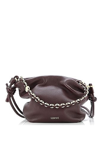Loewe Flamenco Knot Chain Purse Bag Leather Mini (view 1)