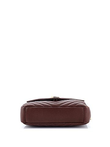 Saint Laurent Classic Monogram College Bag Matelasse Chevron Leather Medium (view 2)
