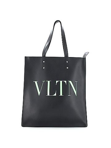 Valentino Garavani VLTN Rockstud Shopping Tote Printed Leather Tall (view 1)