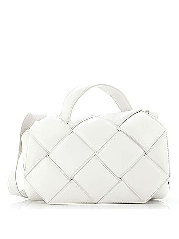 Bottega Veneta Top Handle Shoulder Bag Padded Maxi Intrecciato Leather (view 1)