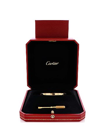Cartier Love Bracelet 18K Yellow Gold Small (view 2)