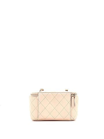 Chanel Classic Vanity Case with Chain Quilted Caviar Small (view 2)