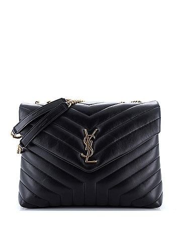 Saint Laurent Loulou Shoulder Bag Matelasse Chevron Leather Medium (view 1)