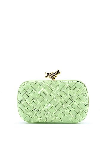 Bottega Veneta Box Knot Clutch Intrecciato Nappa Small (view 1)