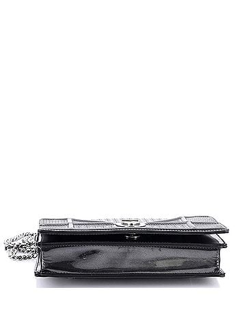 Christian Dior Diorama Wallet on Chain Cannage Embossed Calfskin (view 2)