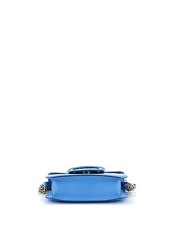 Valentino Garavani VLogo Loco Flap Shoulder Bag Leather Small (view 2)