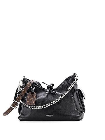 Louis Vuitton CarryAll Cargo Hobo Leather with Monogram Canvas PM (view 1)