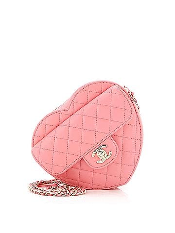 Chanel CC in Love Heart Bag Quilted Lambskin (view 1)