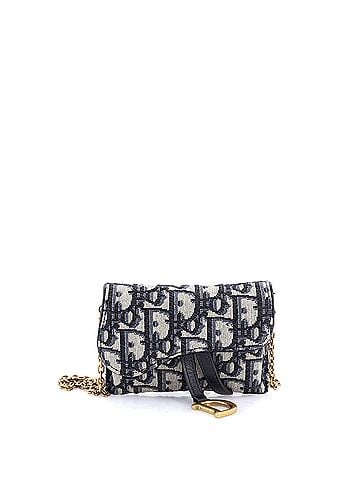 Christian Dior Saddle Nano Pouch Oblique Canvas (view 1)
