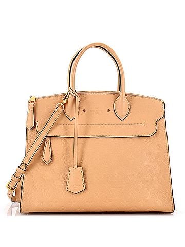 Louis Vuitton Pont Neuf Handbag Monogram Empreinte Leather GM (view 1)