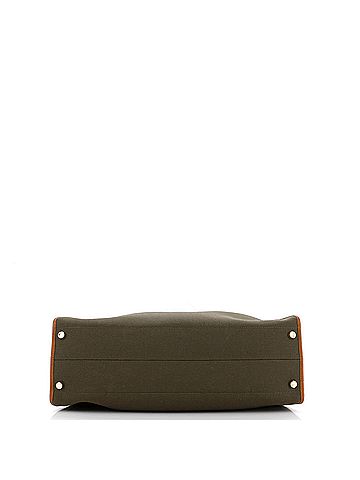 Fendi Peekaboo X-Lite Bag Canvas with Leather Large (view 2)
