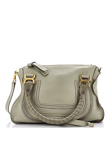 Chloé Marcie Satchel Leather Medium (view 1)