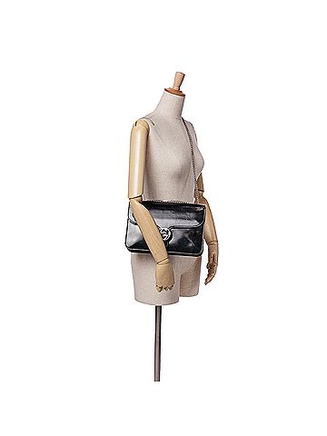Gucci Medium Patent Dollar Interlocking G Crossbody (view 2)