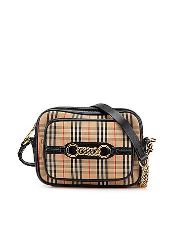 Burberry Haymarket Check Canvas 1983 Link Crossbody (view 1)