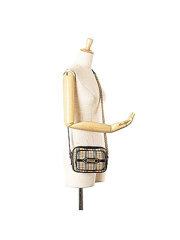 Burberry Haymarket Check Canvas 1983 Link Crossbody (view 2)