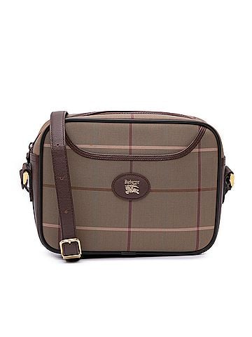 Burberry Vintage Check Canvas Crossbody (view 1)