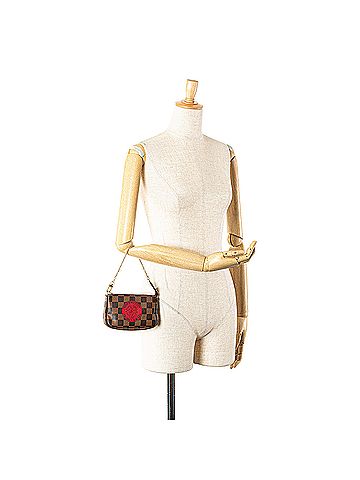 Louis Vuitton Damier Ebene Trunks and Bags Mini Pochette Accessoires (view 2)