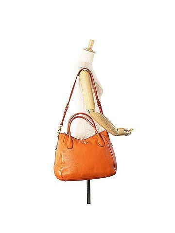 Prada Vitello Daino Zip Top Convertible Tote (view 2)
