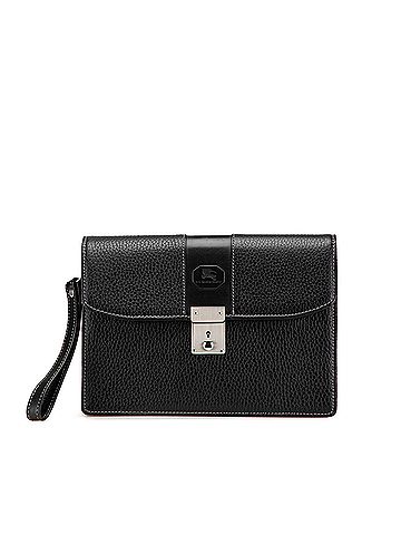 Burberry Leather Clutch (view 1)