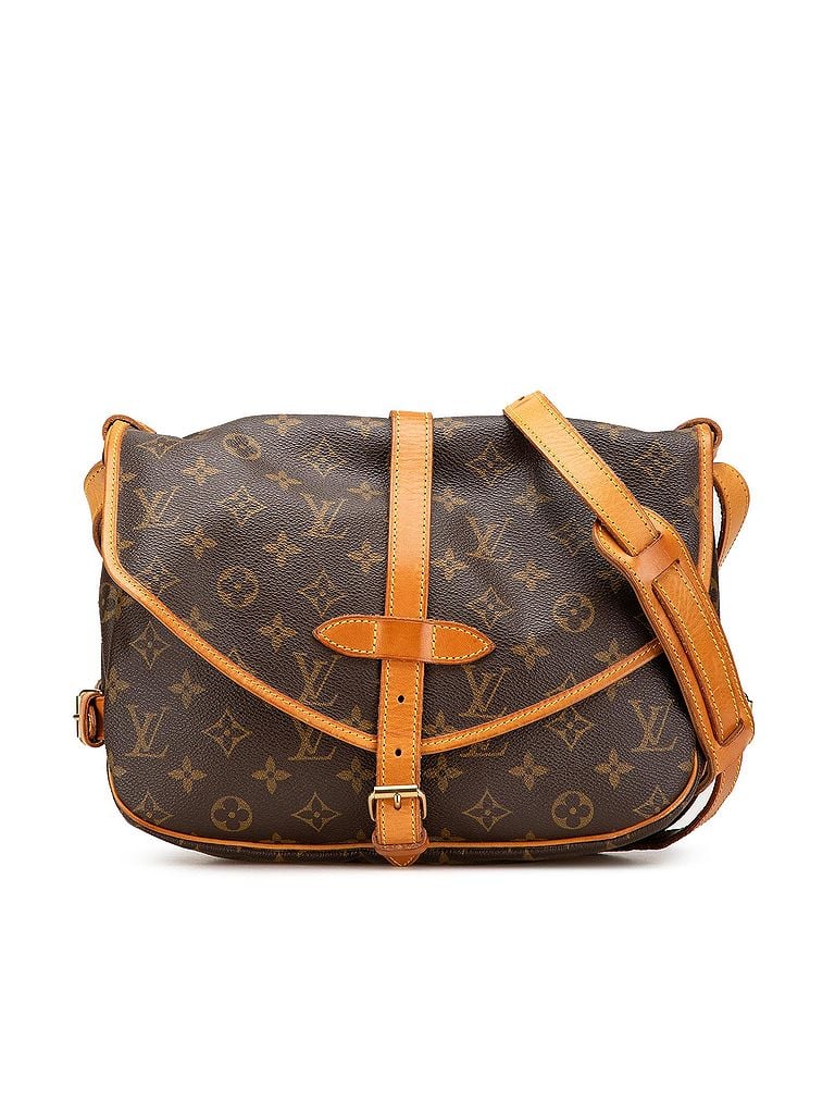 Louis Vuitton 100% Coated Canvas Brown Monogram Saumur 30 One size - photo 1