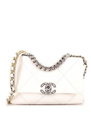 Chanel 19 Flap Bag Quilted Leather Medium (view 1)