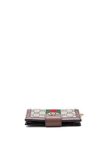Gucci Ophidia Chain Wallet GG Coated Canvas (view 2)
