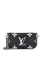 Louis Vuitton Leather Clutch