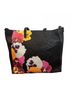 Desigual Black Floral Handbag One size - photo 1
