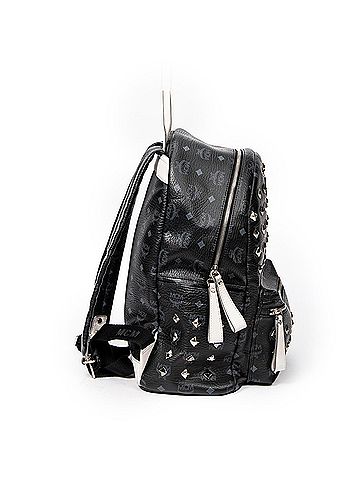 MCM Large Front Studded Stark Backpack  (view 2)