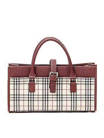 Burberry Rectangular Buckle Tote  (view 1)