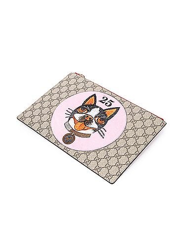 Gucci Bosco Patch Zip Clutch  (view 1)