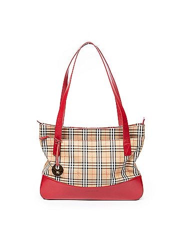 Burberry Large Front Pocket Zip Tote  (view 1)