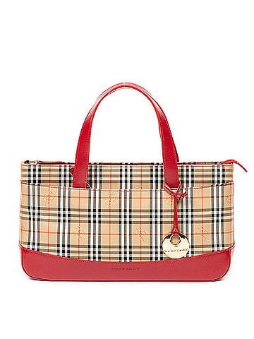 Burberry Rectangular Zip Tote  (view 1)