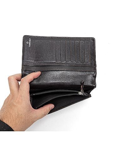 Chanel CC Long Bifold Wallet  (view 2)