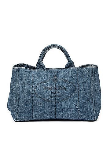Prada Large Canapa Tote  (view 1)