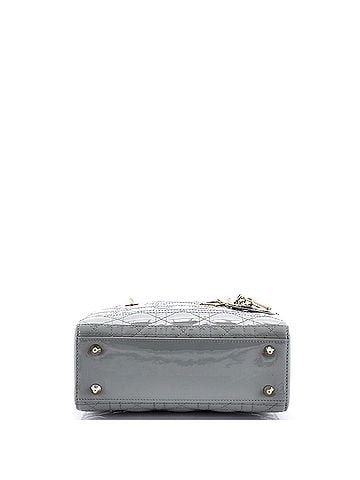Christian Dior Lady Dior Bag Cannage Quilt Patent Mini (view 2)
