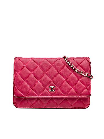 Chanel Classic Lambskin Wallet on Chain (view 1)