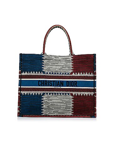 Dior Large French Flag Book Tote (view 1)