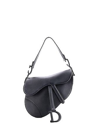 Christian Dior Ultra Matte Saddle Handbag Leather Medium (view 1)