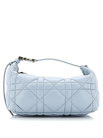 Christian Dior DiorTravel Nomad Pouch Macrocannage Quilt Calfskin Medium (view 1)
