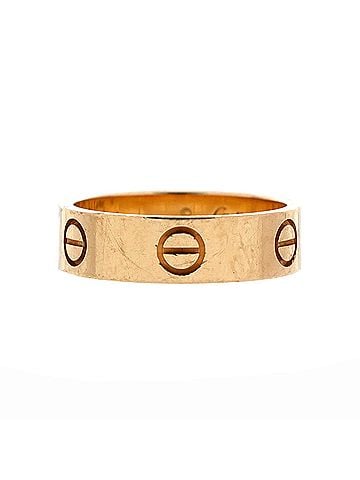 Cartier Love Band Ring 18K Yellow Gold (view 1)