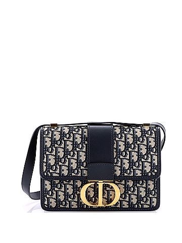 Christian Dior 30 Montaigne Flap Bag Oblique Canvas (view 1)