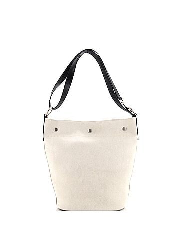 Saint Laurent Rive Gauche Bucket Bag Canvas (view 2)