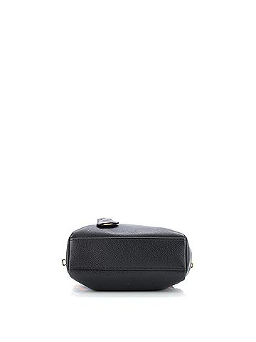 Prada Striped Strap Convertible Bauletto Bag Vitello Phenix Small (view 2)